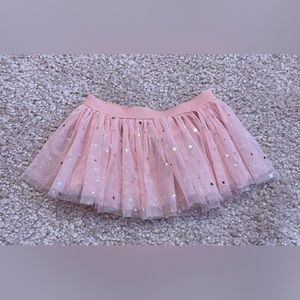 B magical lightweight pink silver star tutu kids toddler girls children size 5